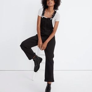 Madewell straight leg overall in lunar wash